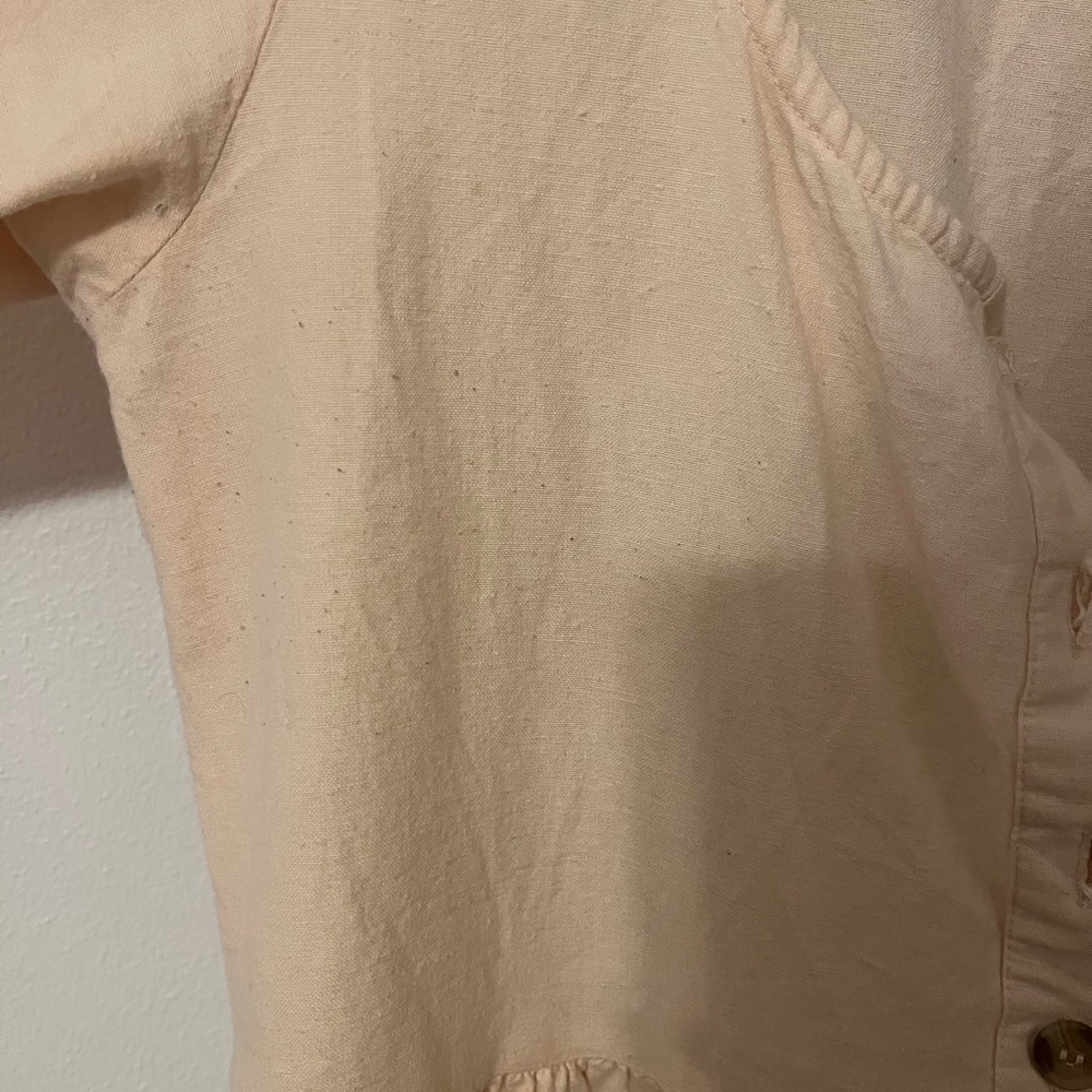 Peach LCW Prairie Dress - Picture 3 of 5